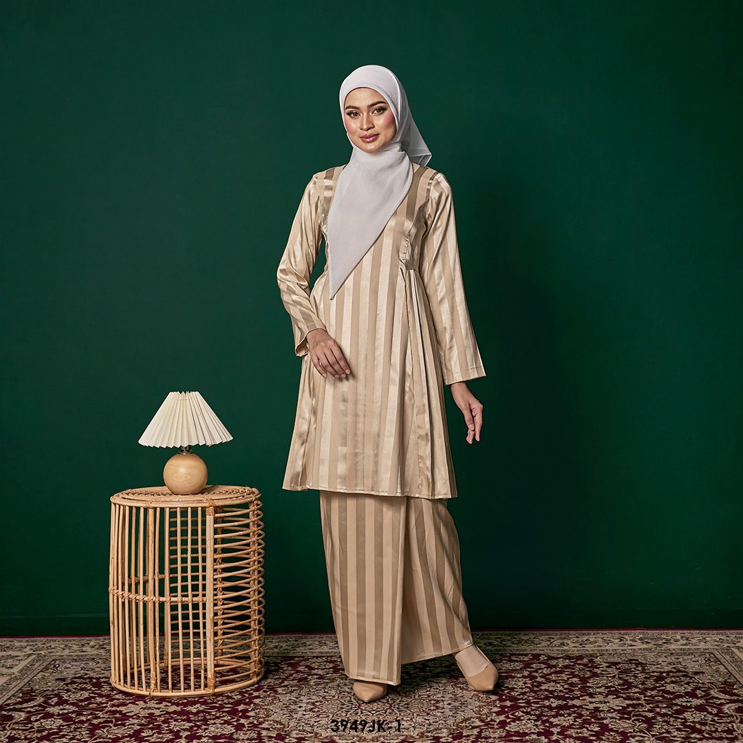 Juliana Kurung in White (3949JK-1)