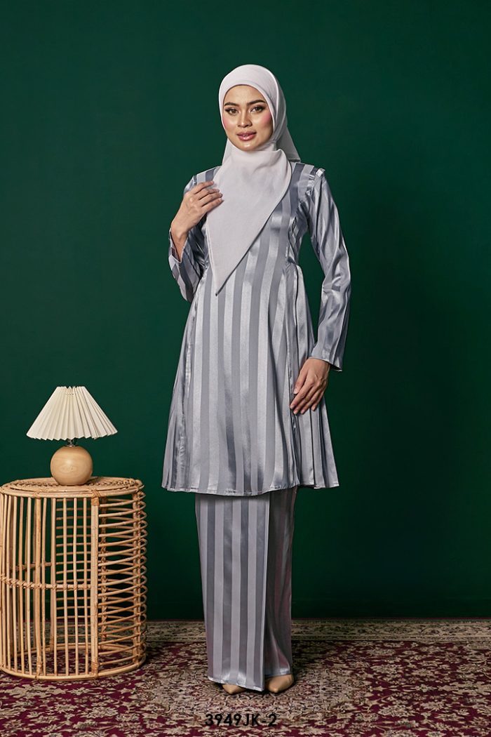 Juliana Kurung in Grey (3949JK-2)