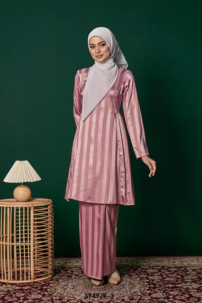 Juliana Kurung in Dusty Pink (3949JK-3)