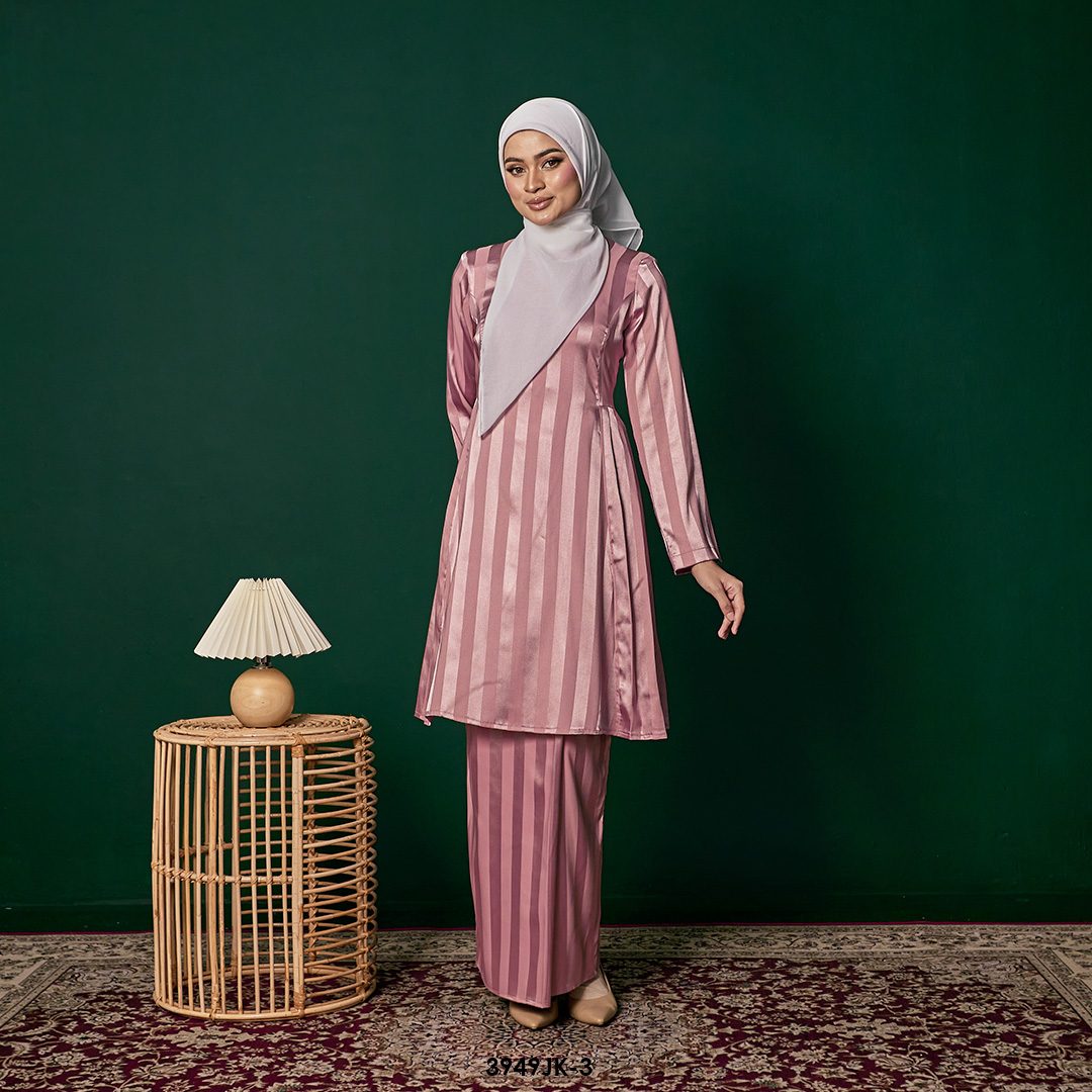 Juliana Kurung in Dusty Pink (3949JK-3)