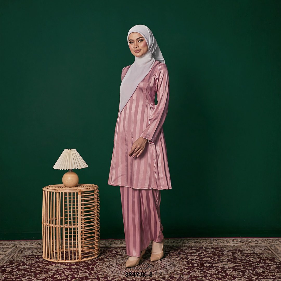 Juliana Kurung in Dusty Pink (3949JK-3) - Image 4