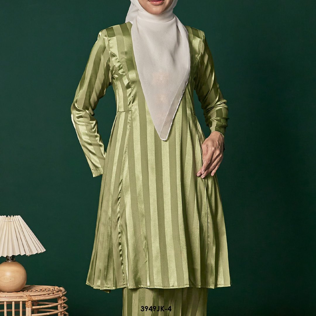 Juliana Kurung in Fern Green (3949JK-4) - Image 3
