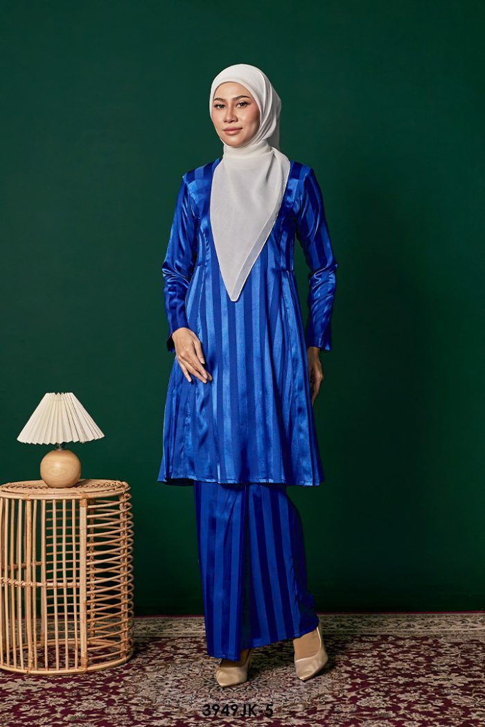 Juliana Kurung in Electric Blue (3949JK-5)