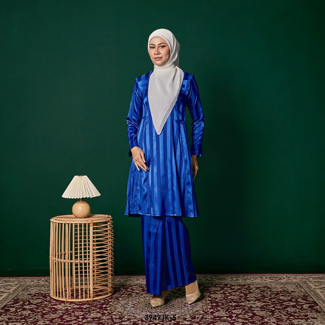 Juliana Kurung in Electric Blue (3949JK-5)