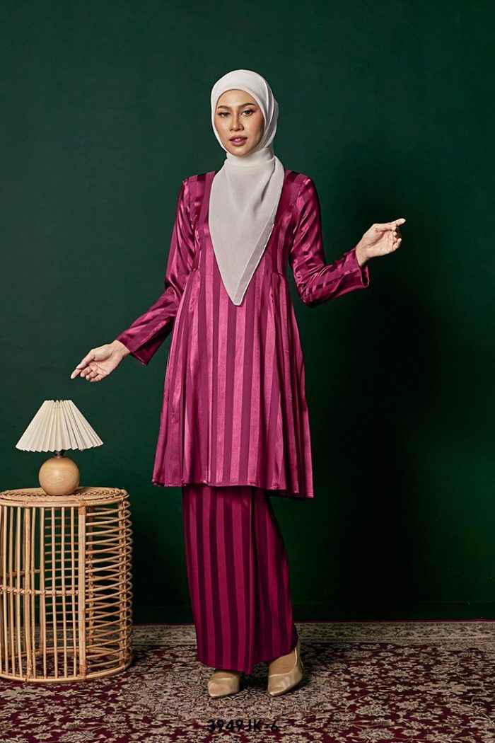 Juliana Kurung in Magenta (3949JK-6)