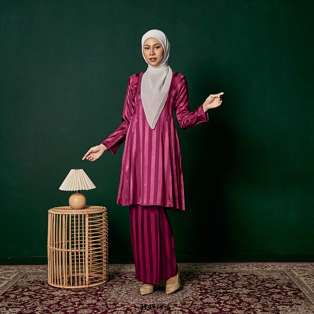 Juliana Kurung in Magenta (3949JK-6)