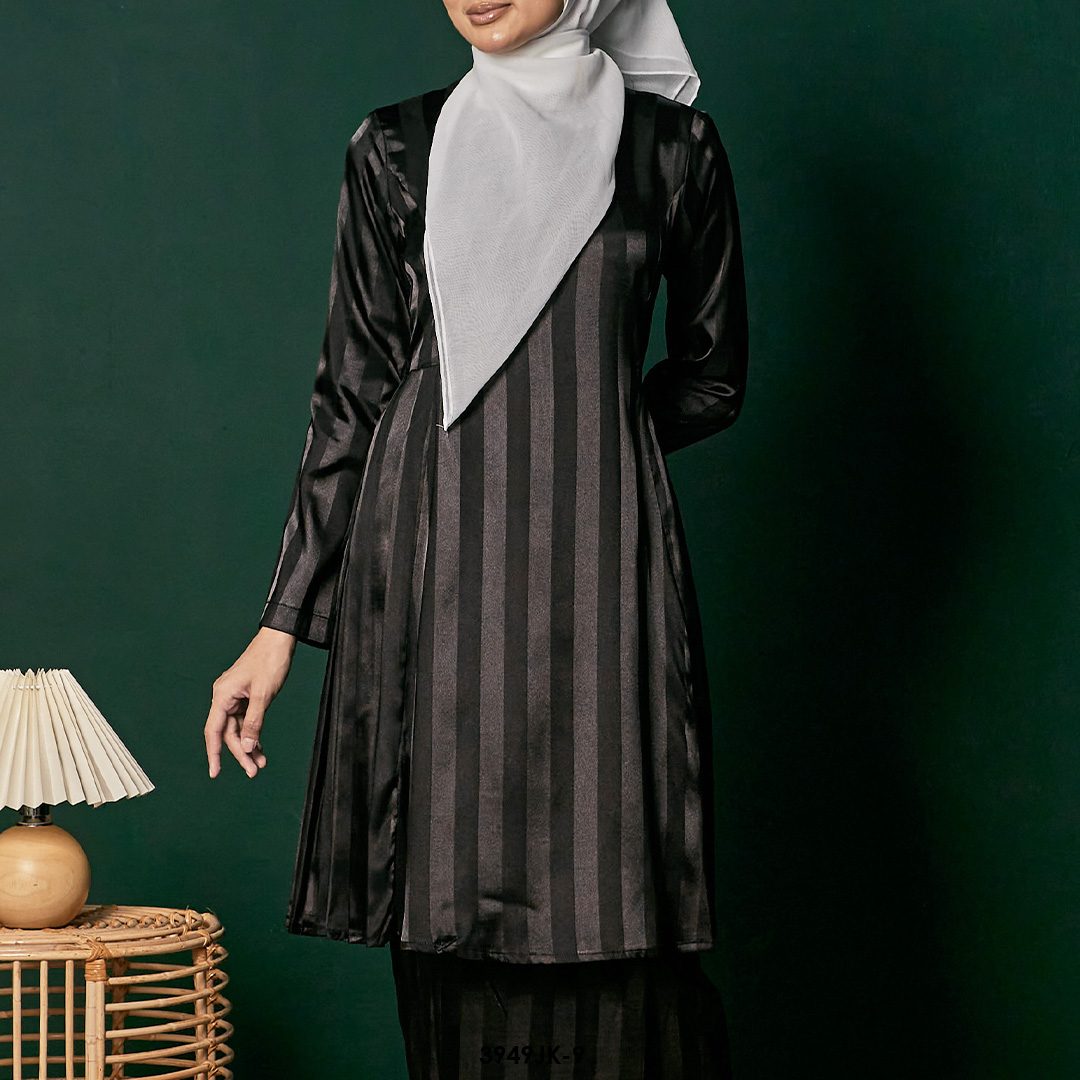 Juliana Kurung in Black (3949JK-9) - Image 3