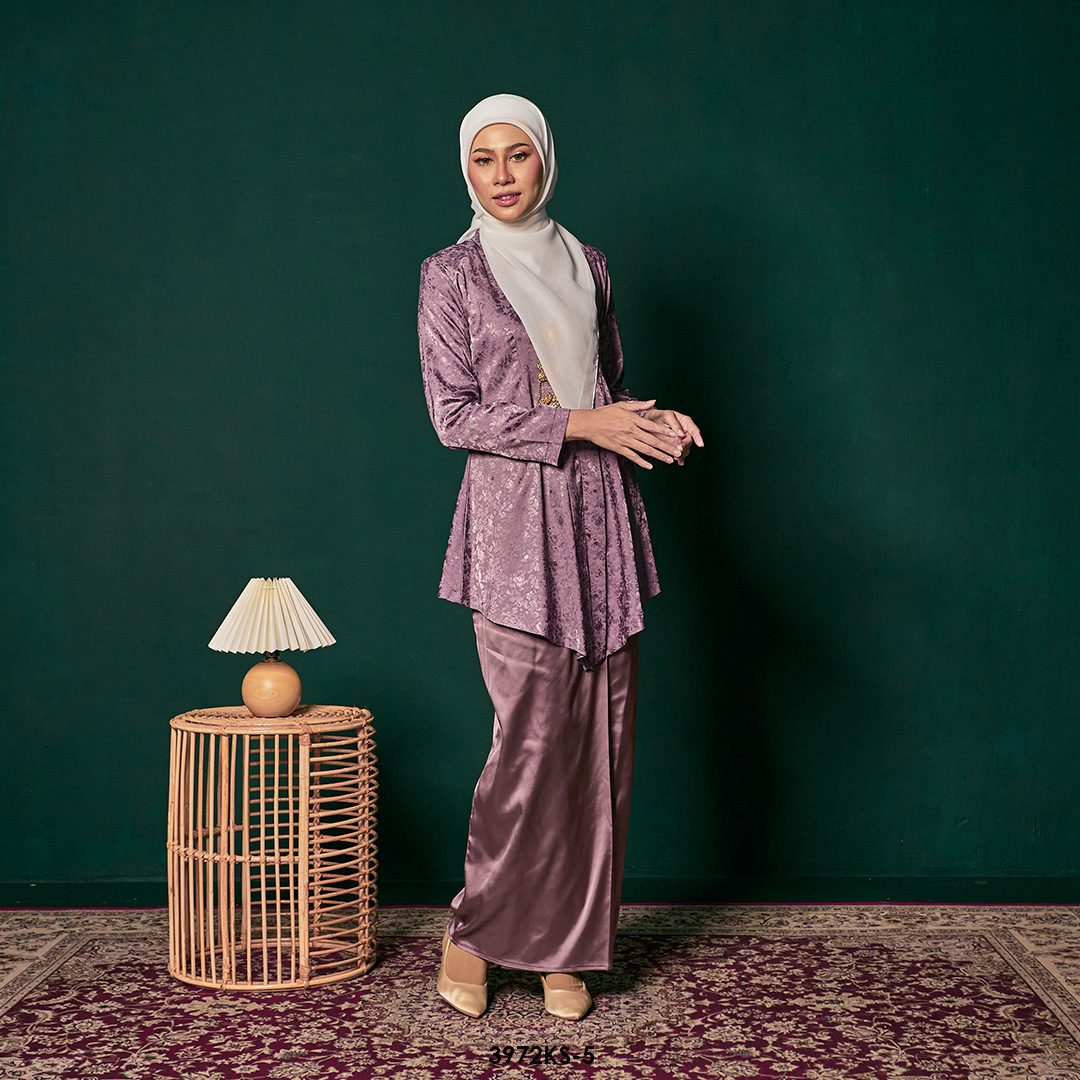 Kebaya Saloma in Mauve Purple (3972KS-5) - Image 3