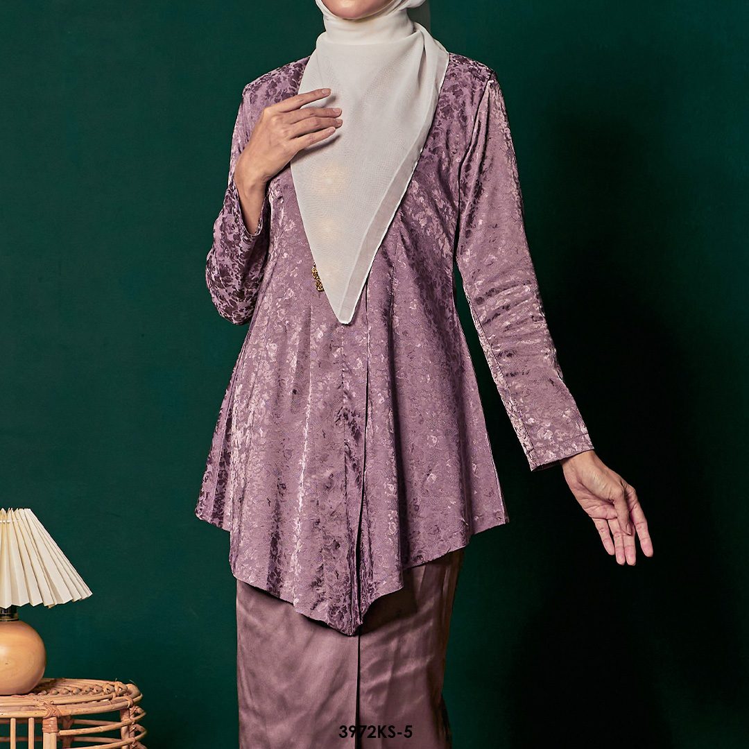 Kebaya Saloma in Mauve Purple (3972KS-5) - Image 4