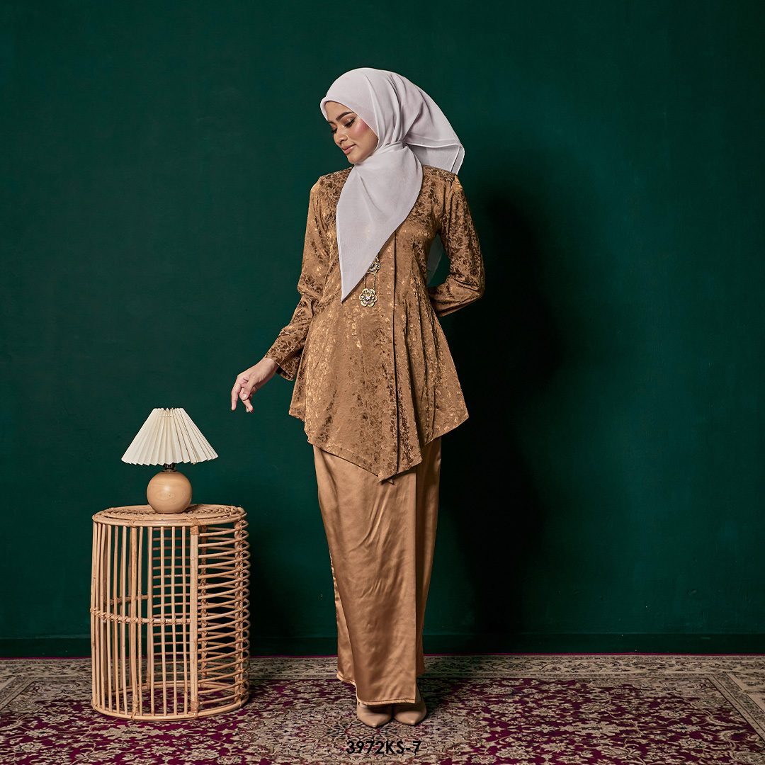 Kebaya Saloma in Gold (3972KS-7) - Image 3
