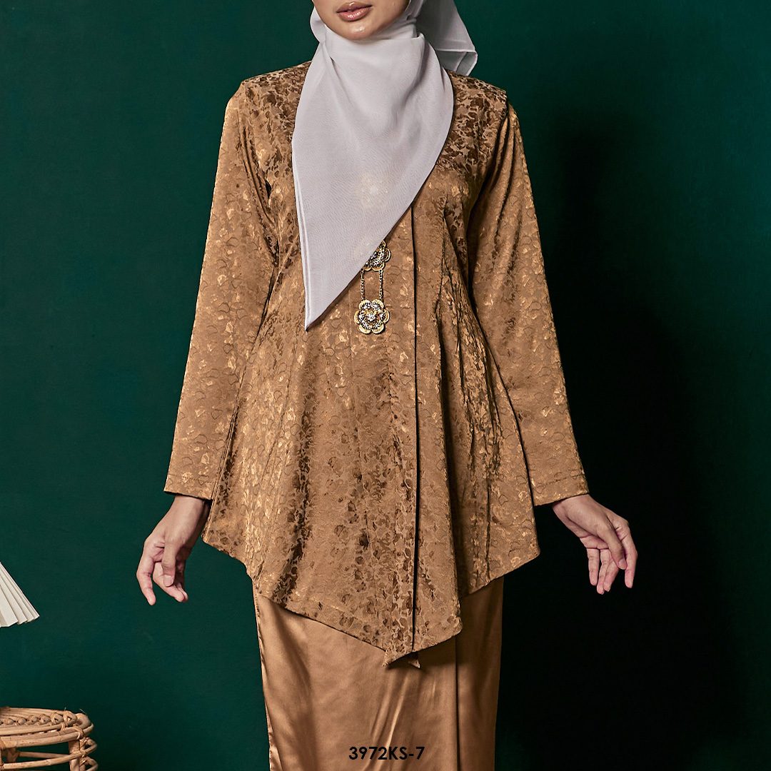 Kebaya Saloma in Gold (3972KS-7) - Image 4