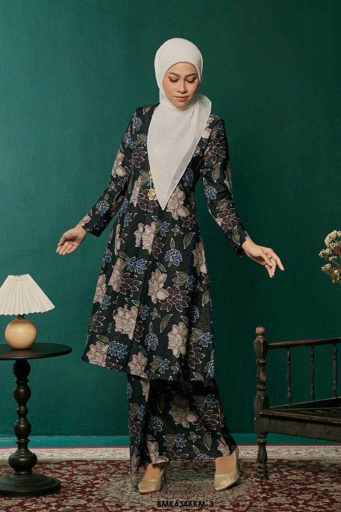 Kebarung Kalthom Batiq Mia in Black (BMK434KKM-3)