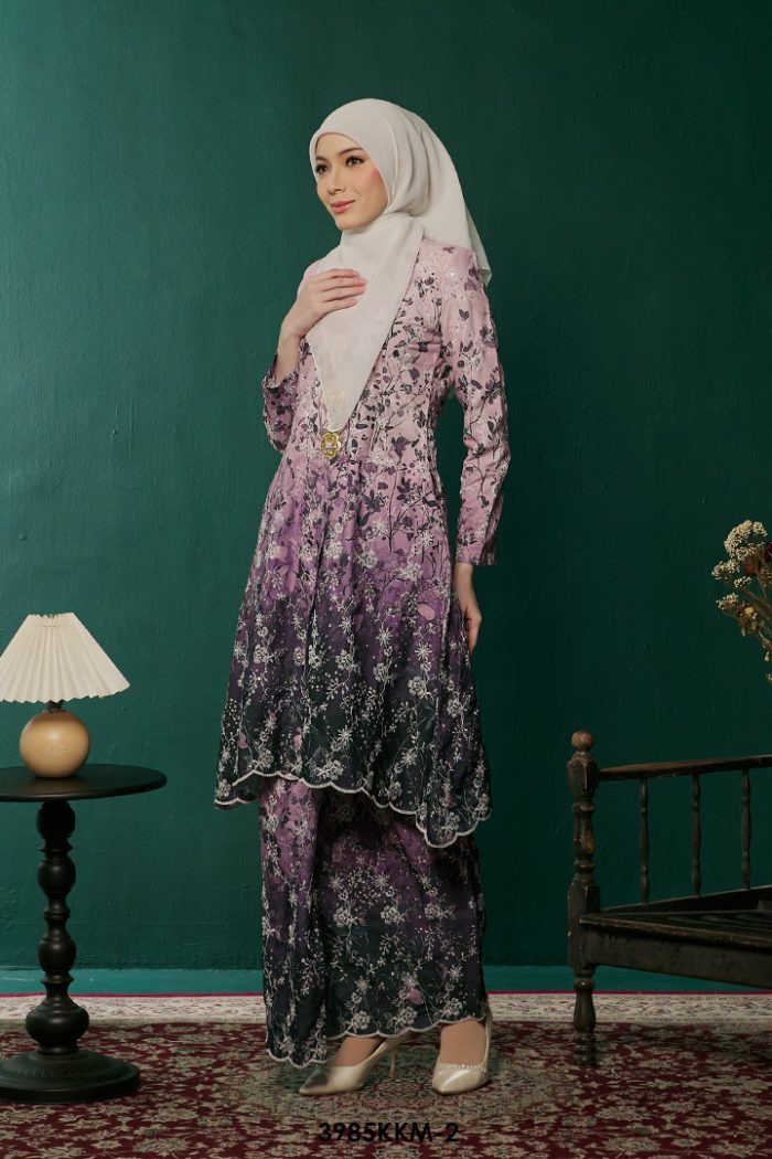 Kebarung Kalthom in Dark Purple (3985KKM-2)