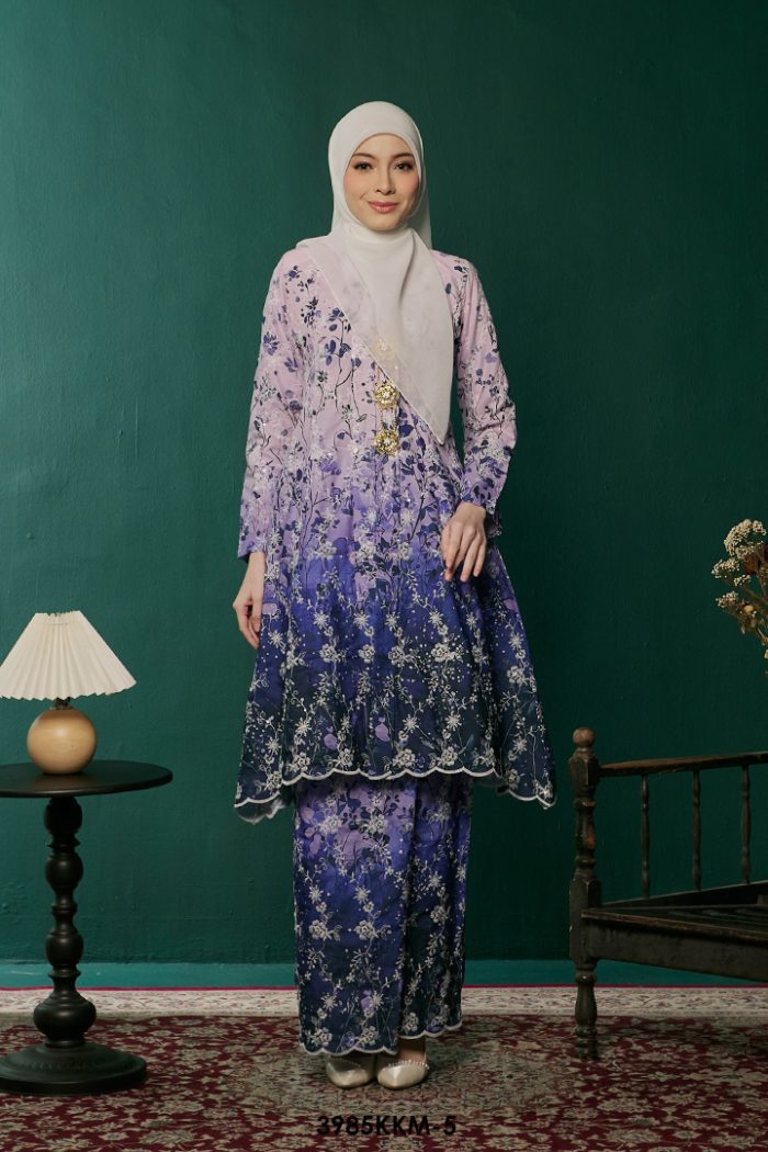 Kebarung Kalthom in Indigo (3985KKM-5)