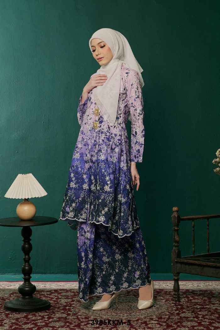 Kebarung Kalthom in Indigo (3985KKM-5)