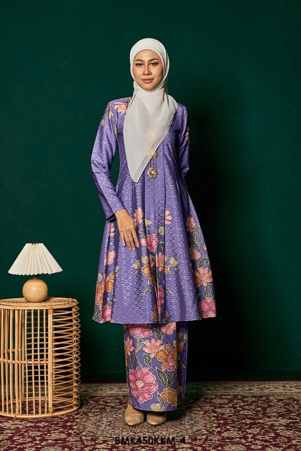 Kebarung Batiq Mia in Lavender (BMK450KKM-4)