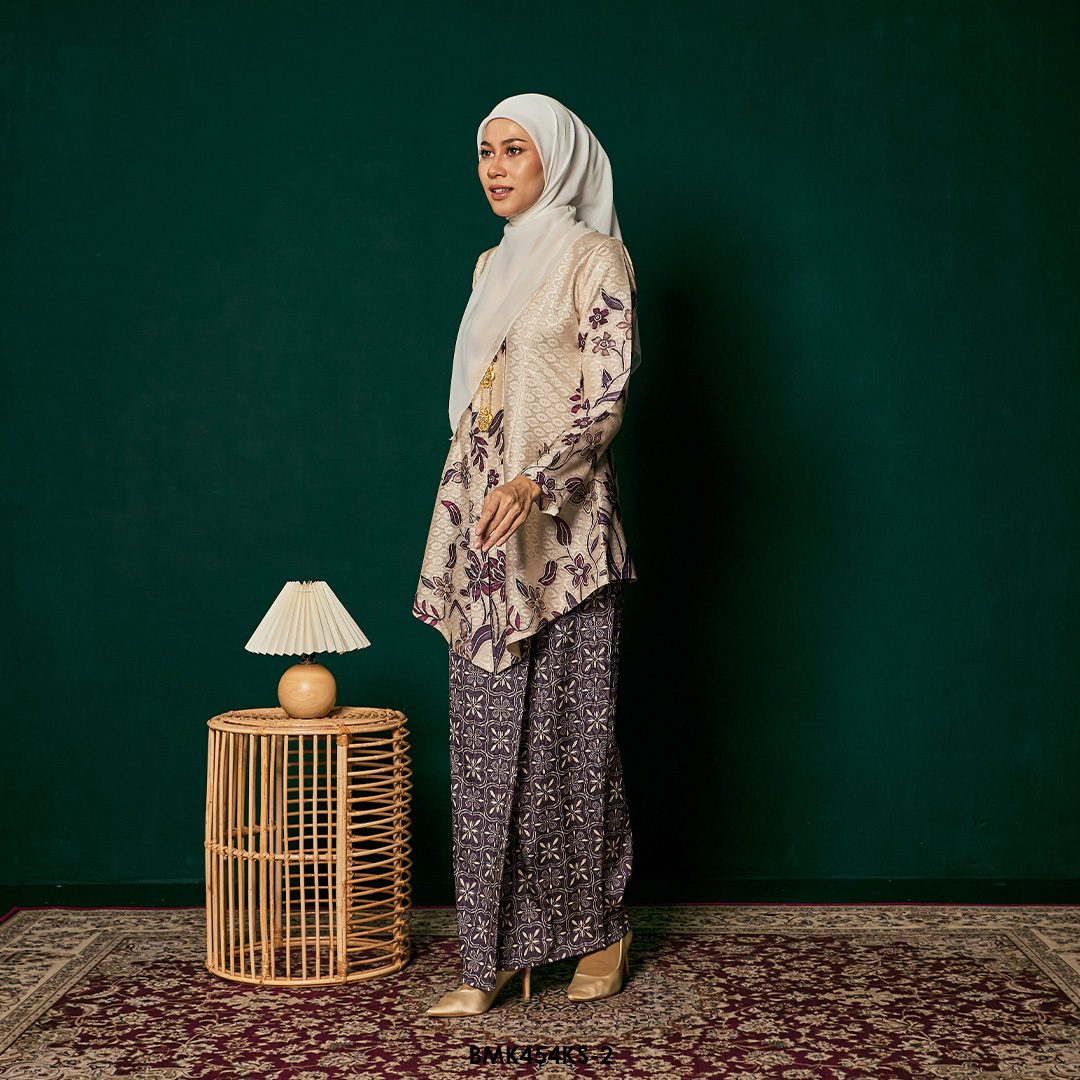 Kebaya Saloma in Deep Purple (BMK454KS-2) - Image 4