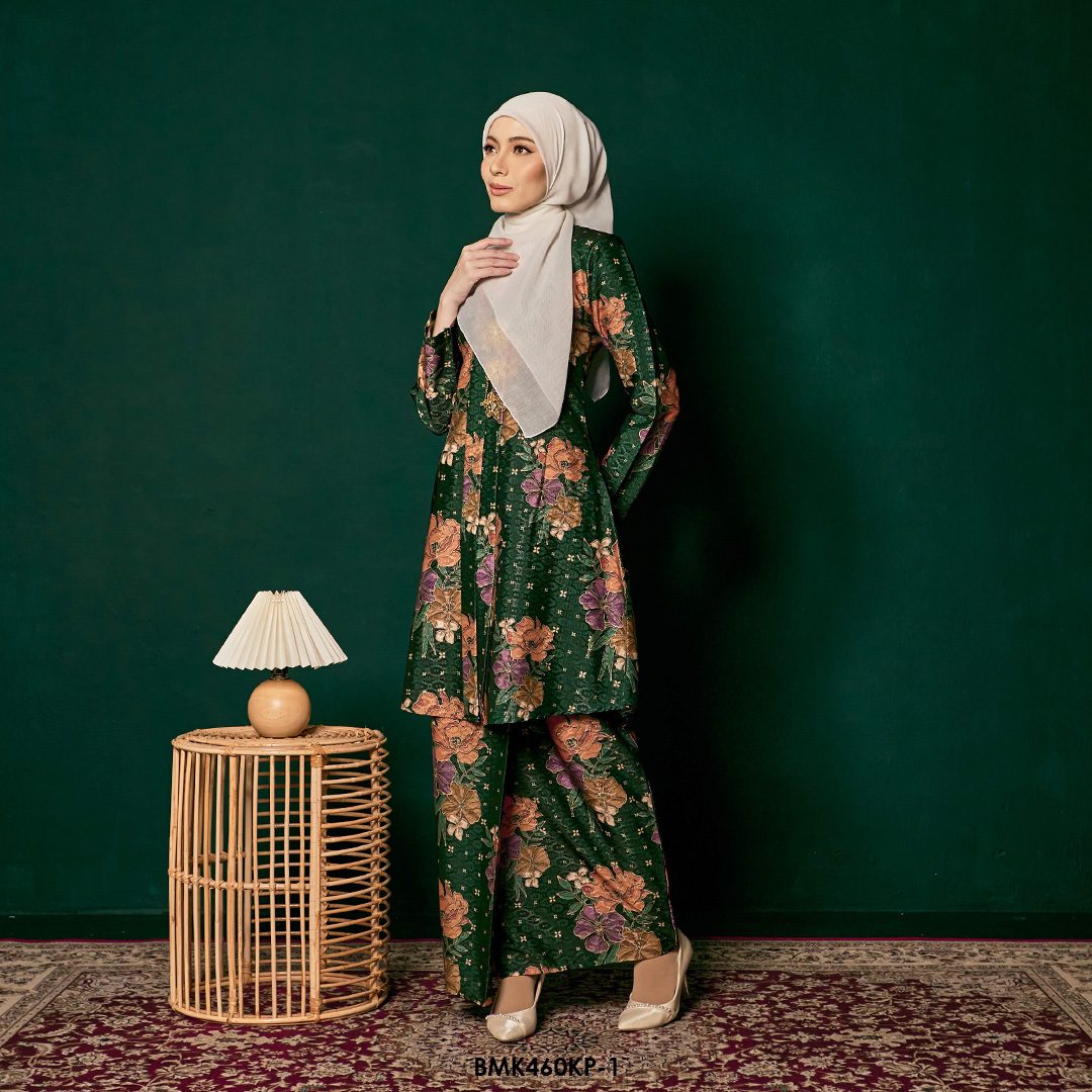 Kebarung Kalthom Petite in Dark Green (BMK460KP-1) - Image 2