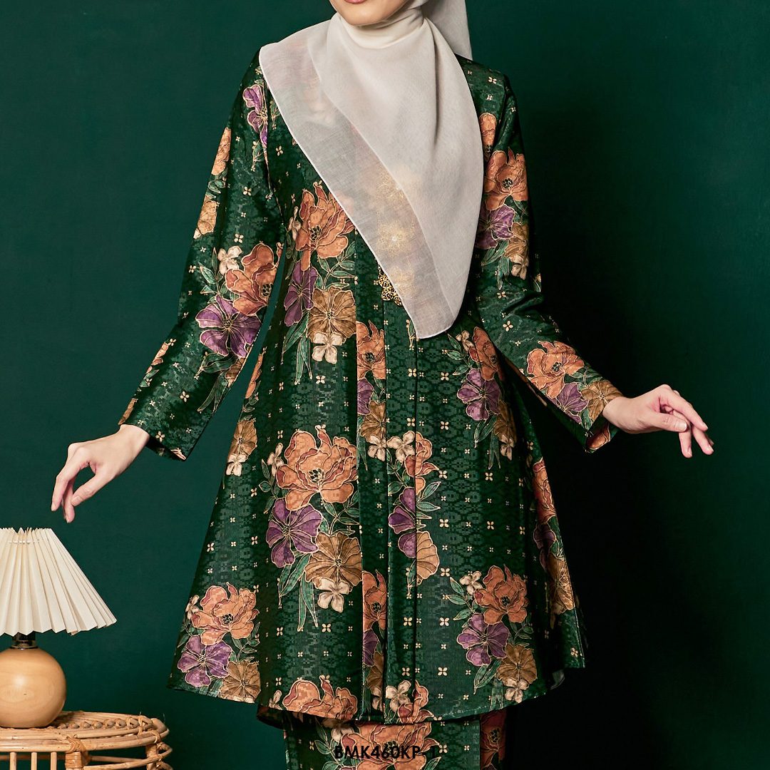 Kebarung Kalthom Petite in Dark Green (BMK460KP-1) - Image 3