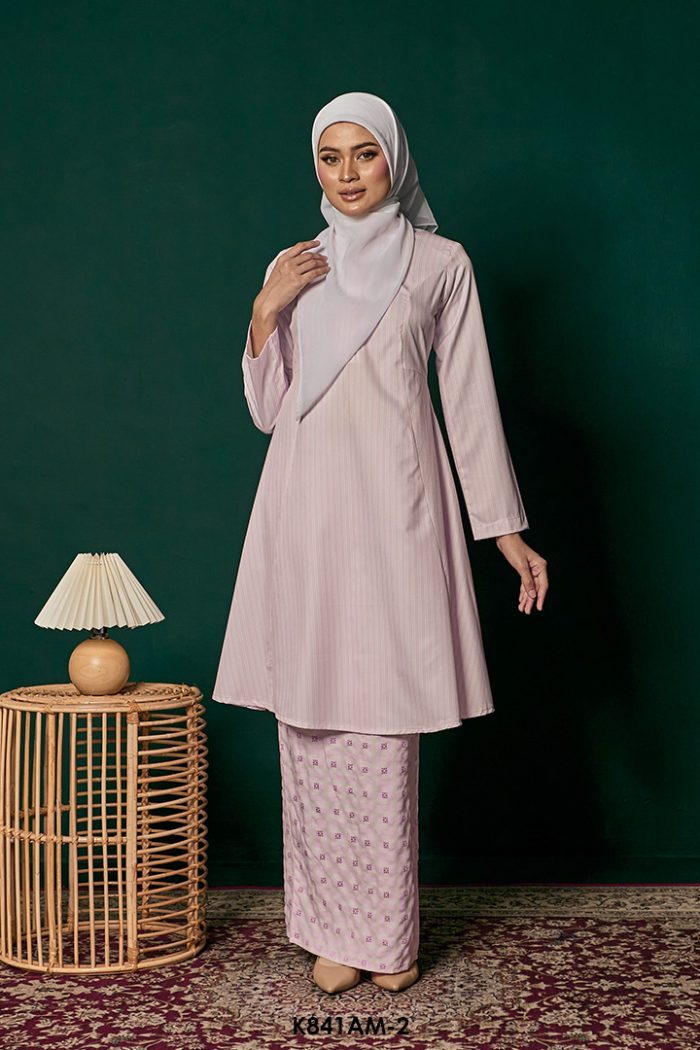 Ameera Kurung in Pink (K841AM-2)