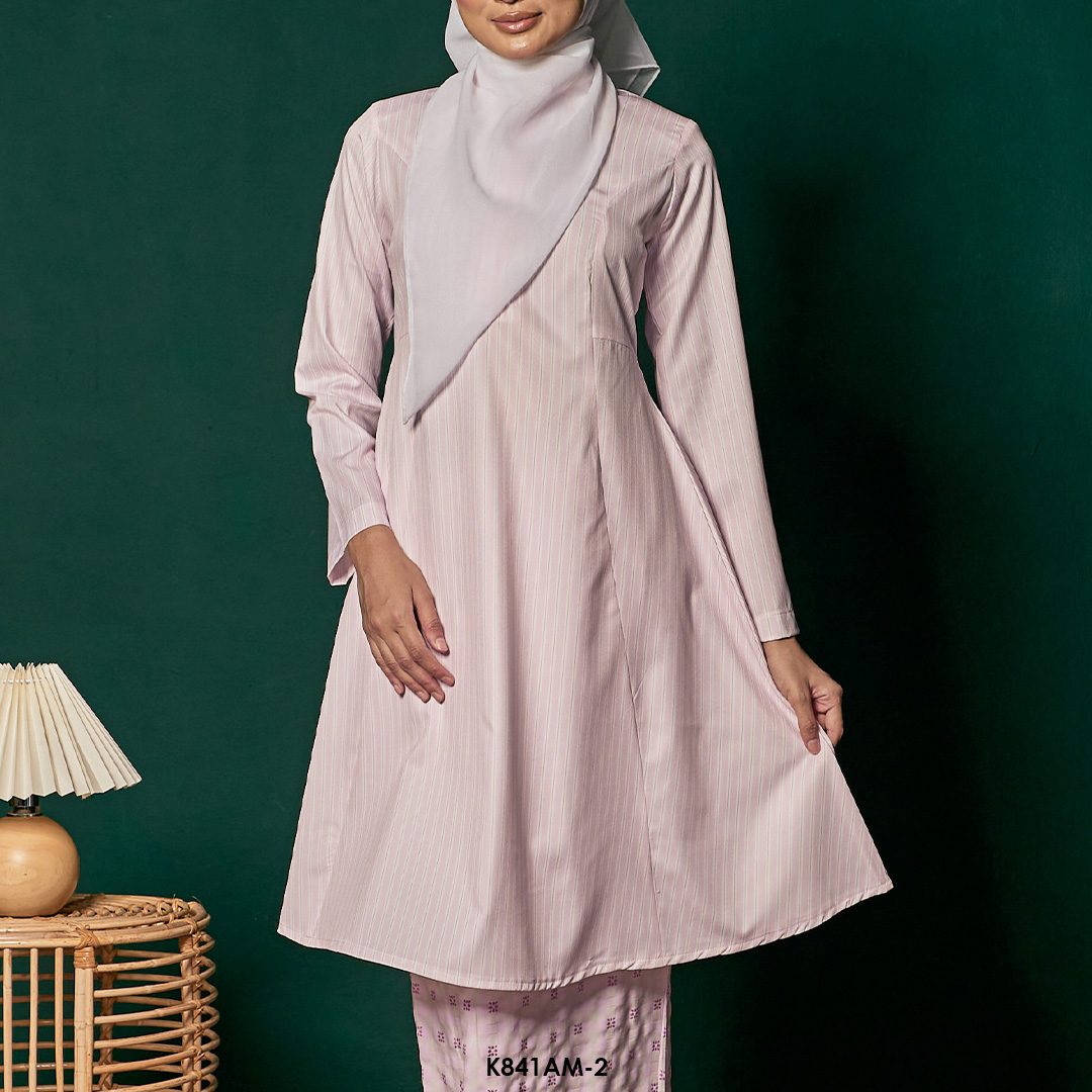 Ameera Kurung in Pink (K841AM-2) - Image 4