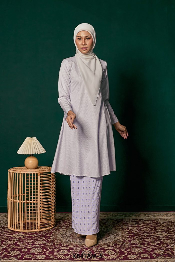 Ameera Kurung in Lilac (K841AM-5)